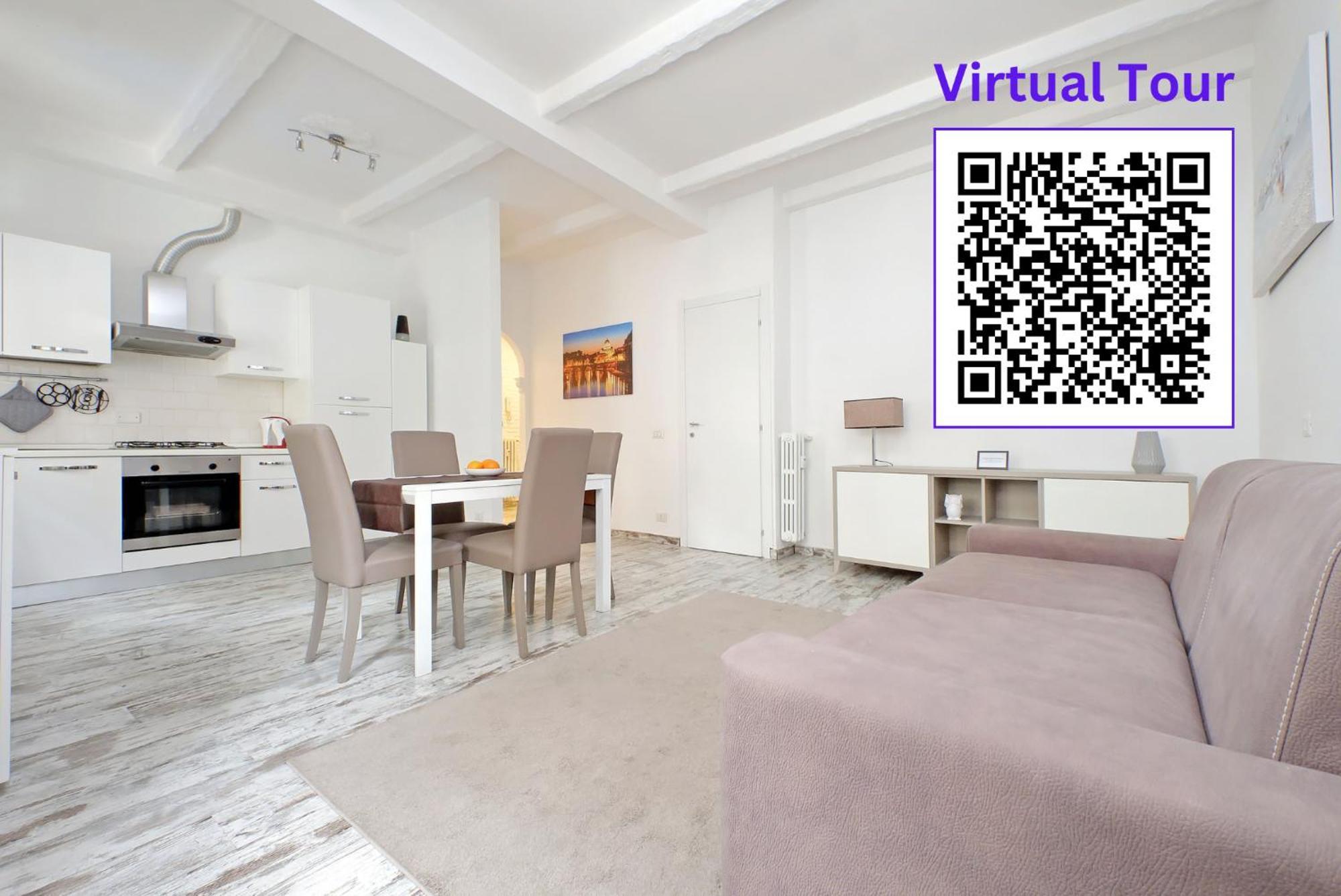 Prime Location Near Vatican - 1bed Flat For 4 Apartment