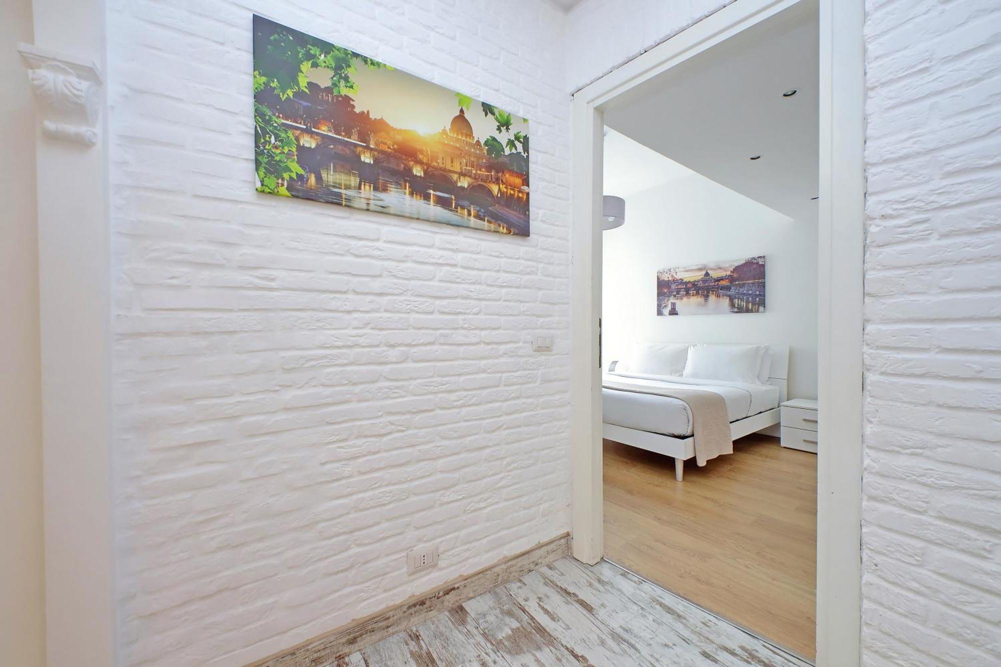 Prime Location Near Vatican - 1bed Flat For 4 Apartment Rom